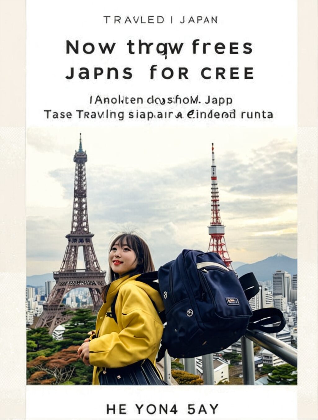 i travelled across japan for free