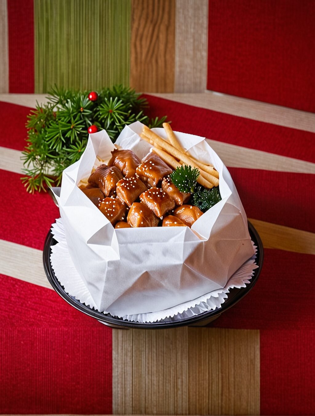 in japan which takeaway food is traditionally eaten at christmas