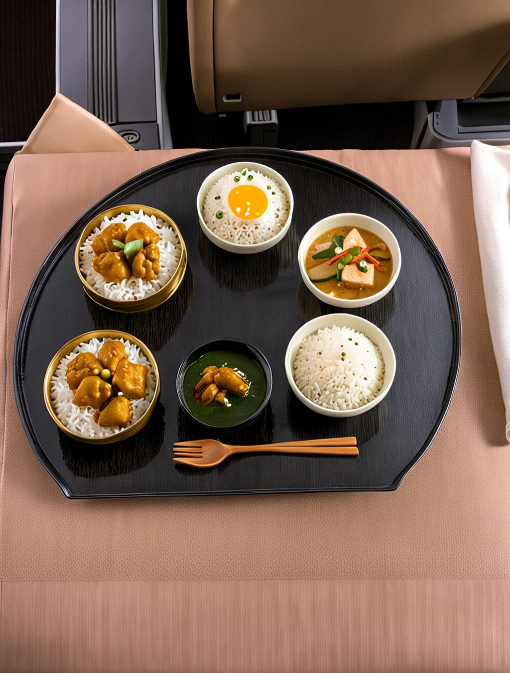 japan airlines indian food