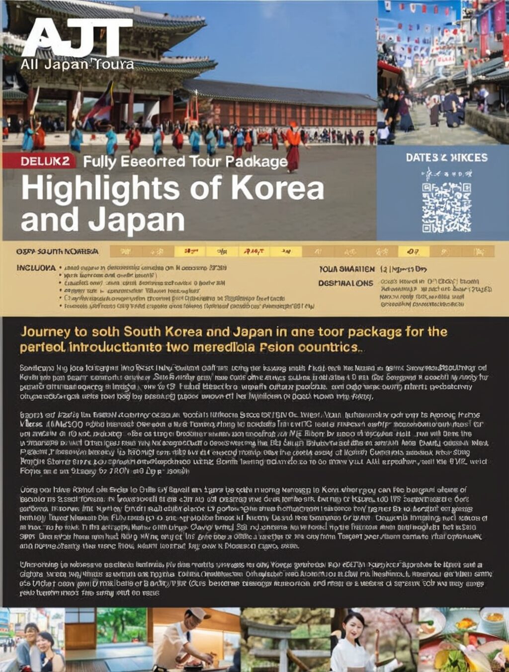 japan and south korea trip package