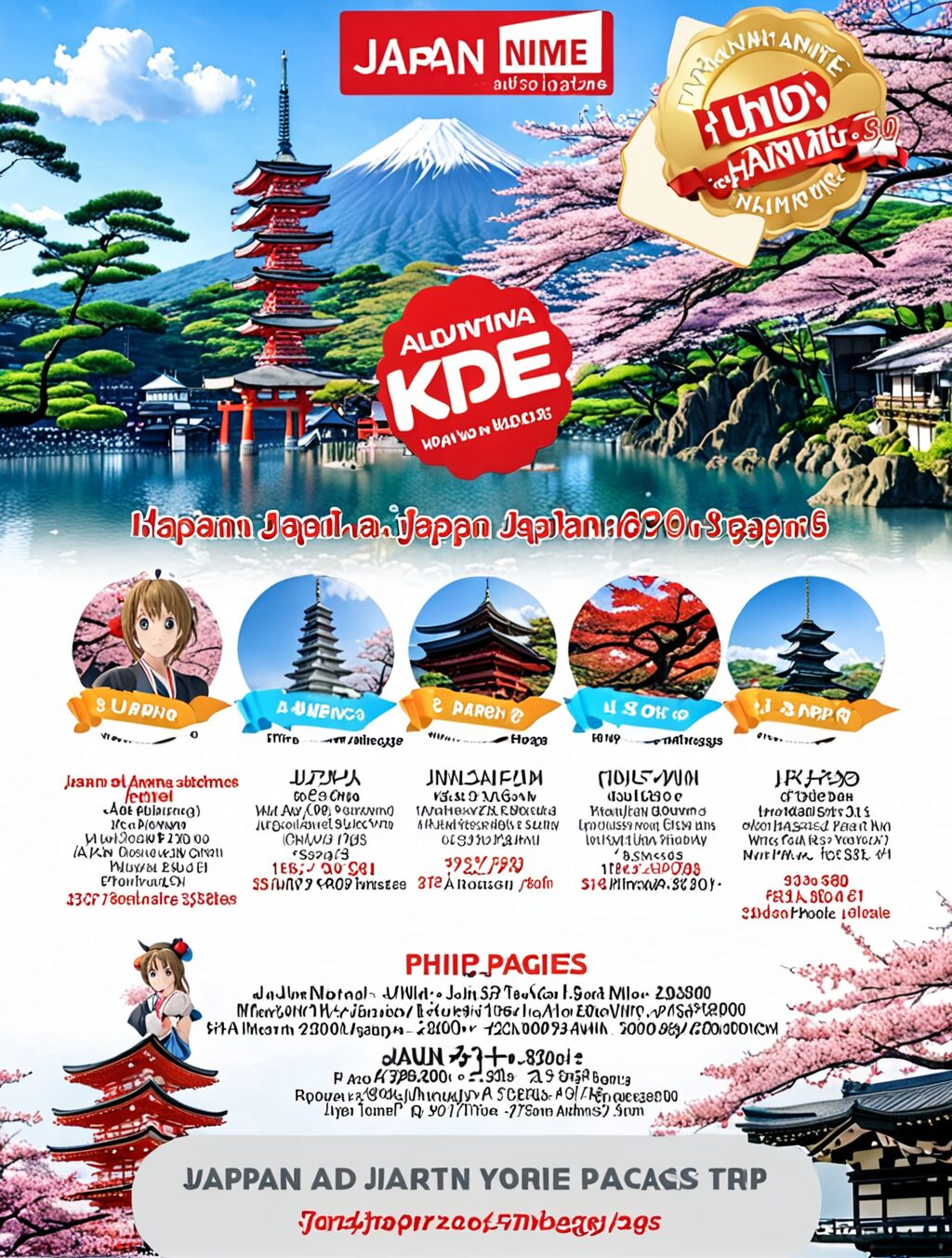 japan anime trip packages