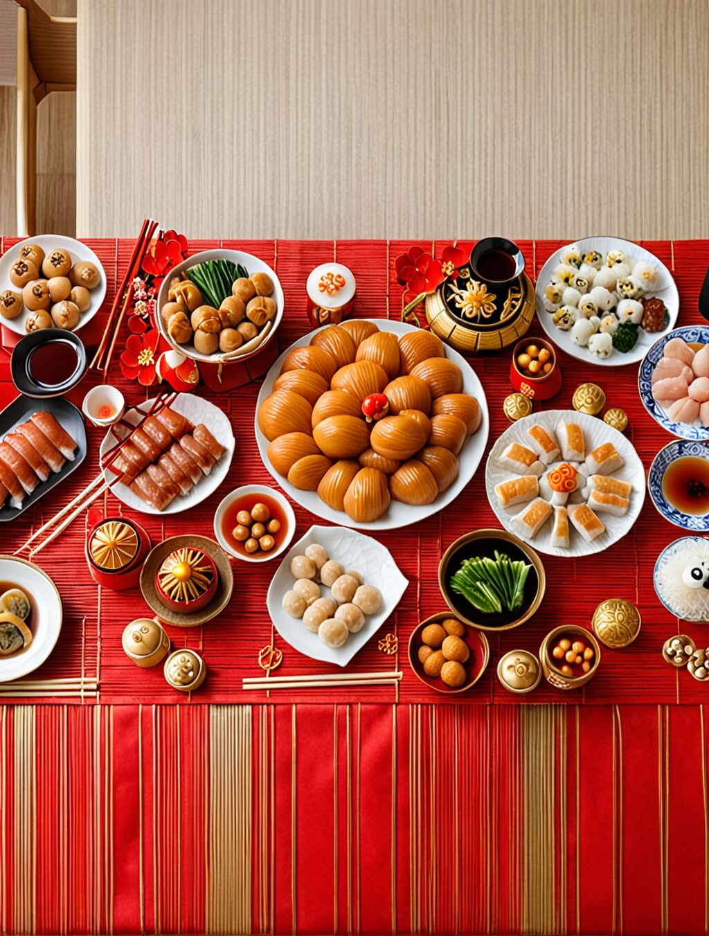 japan chinese new year food