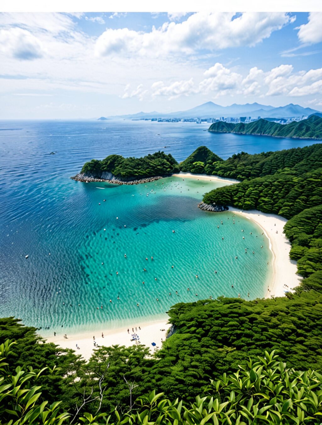 japan has no swimmable beaches cause and effect