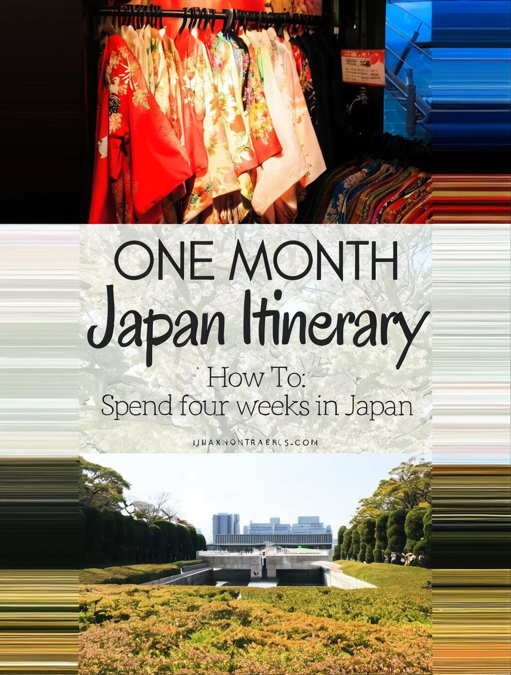 japan itinerary 1 month