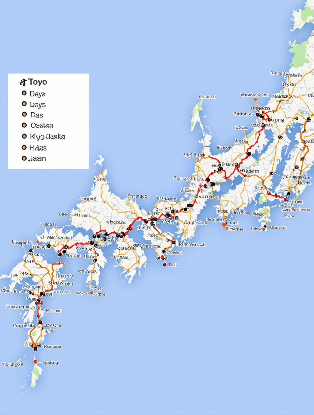 japan itinerary 10 days tokyo kyoto osaka