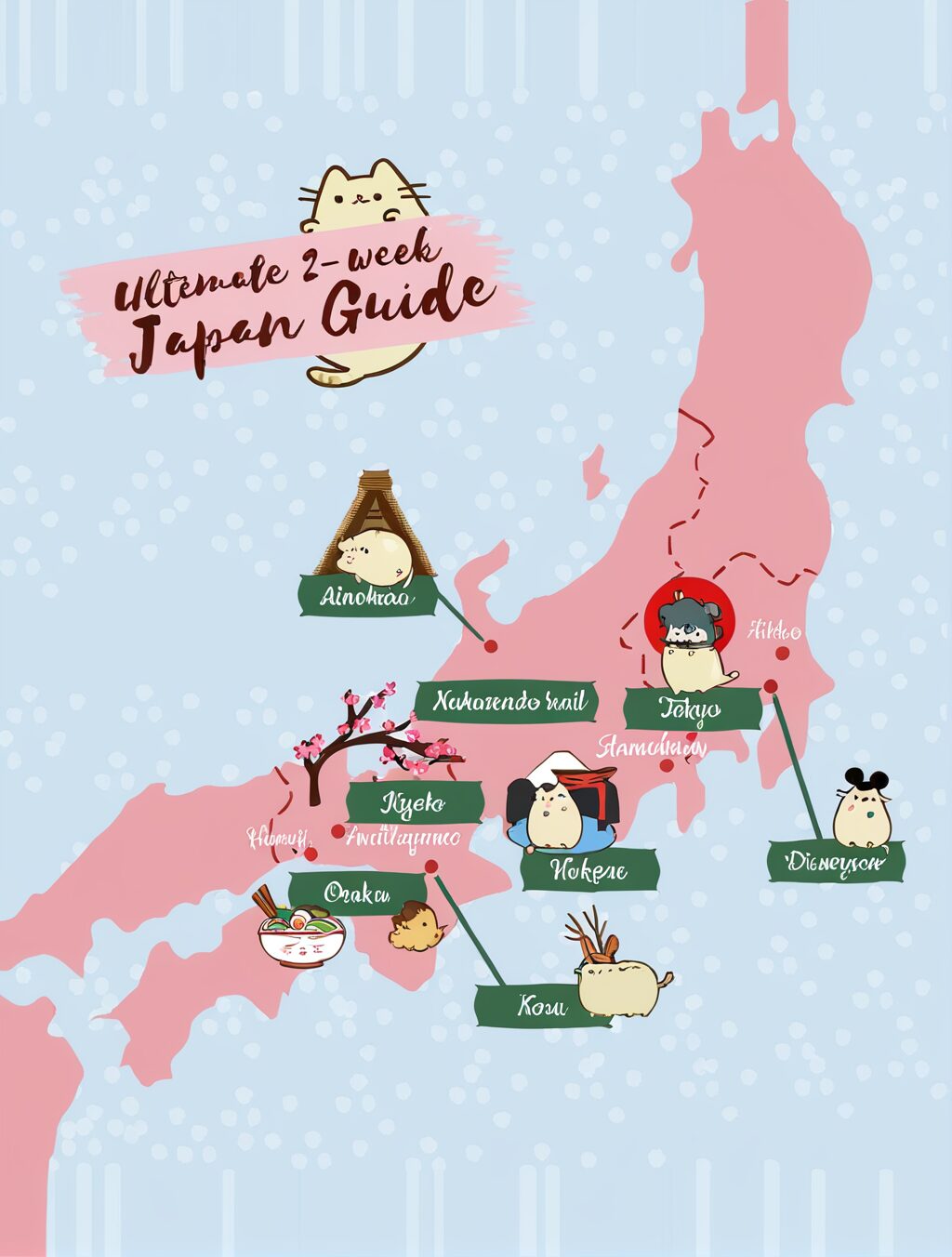 japan itinerary 2 weeks family