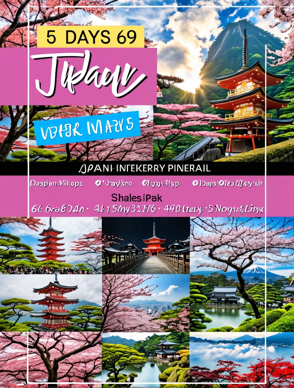 japan itinerary 6 days