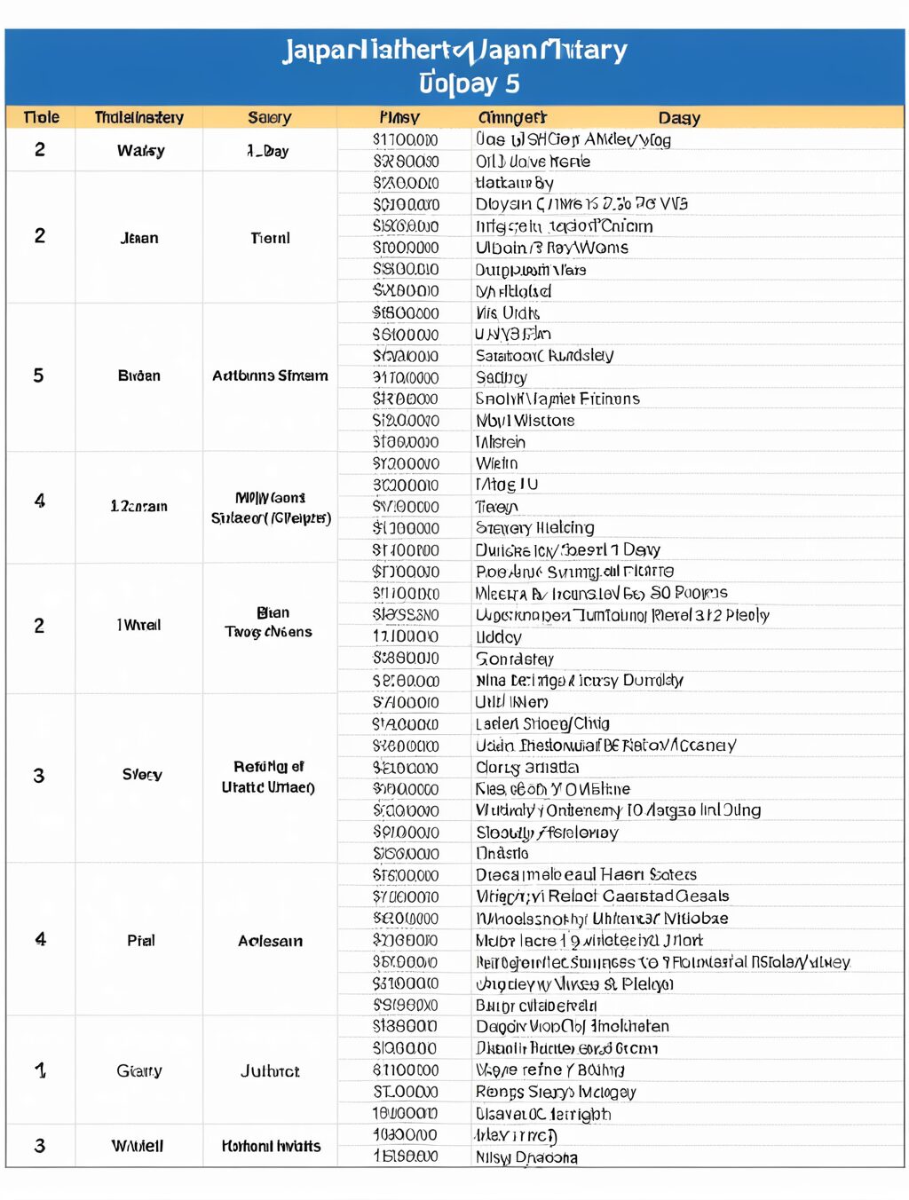 japan itinerary 7 days budget