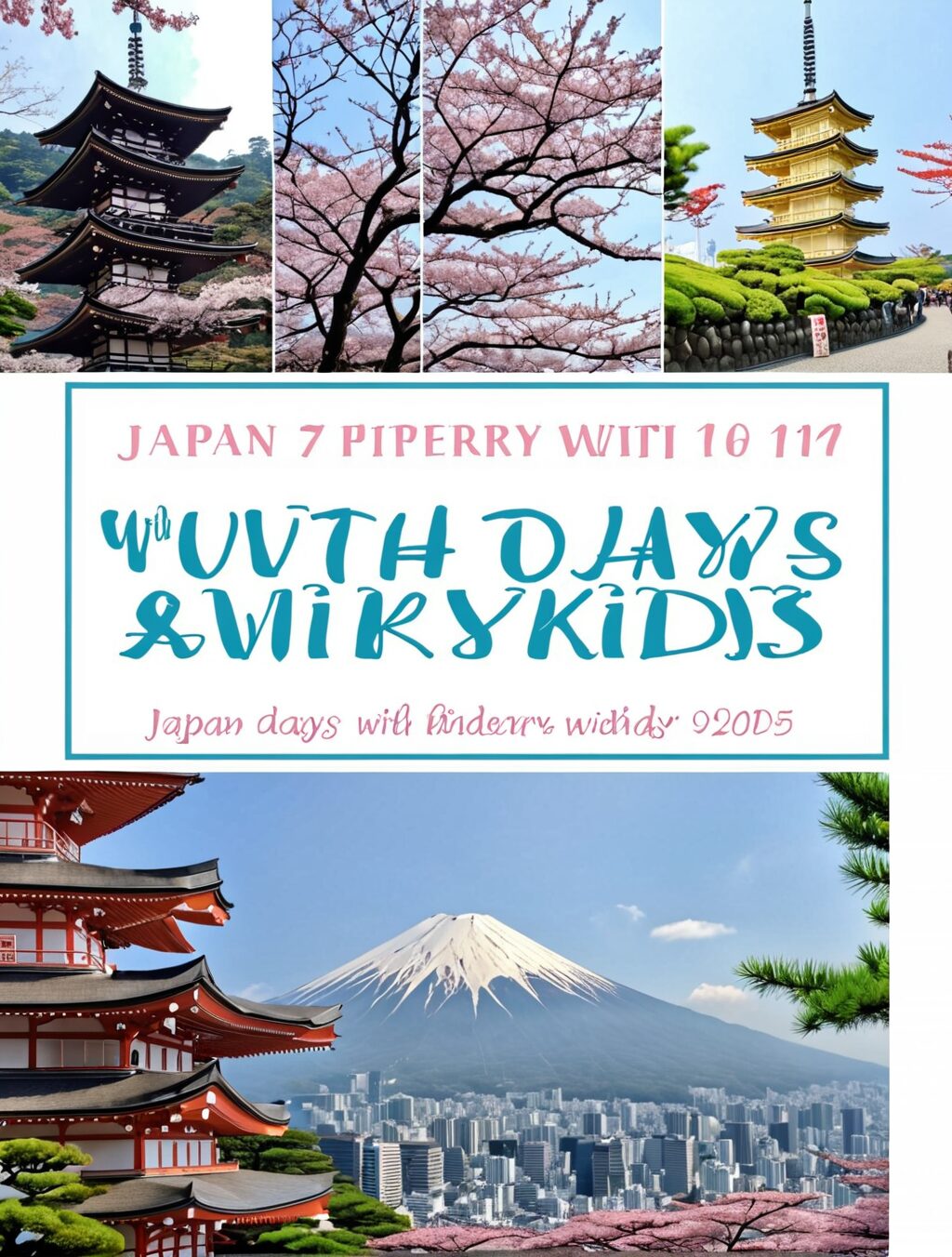 japan itinerary 7 days with kids