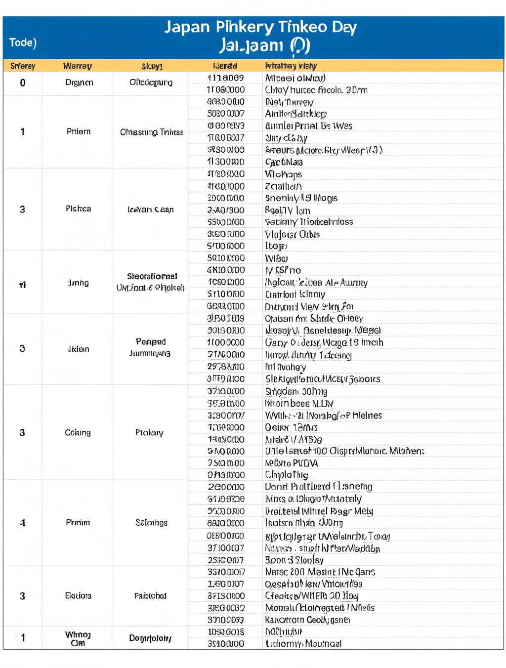 japan itinerary 9 days