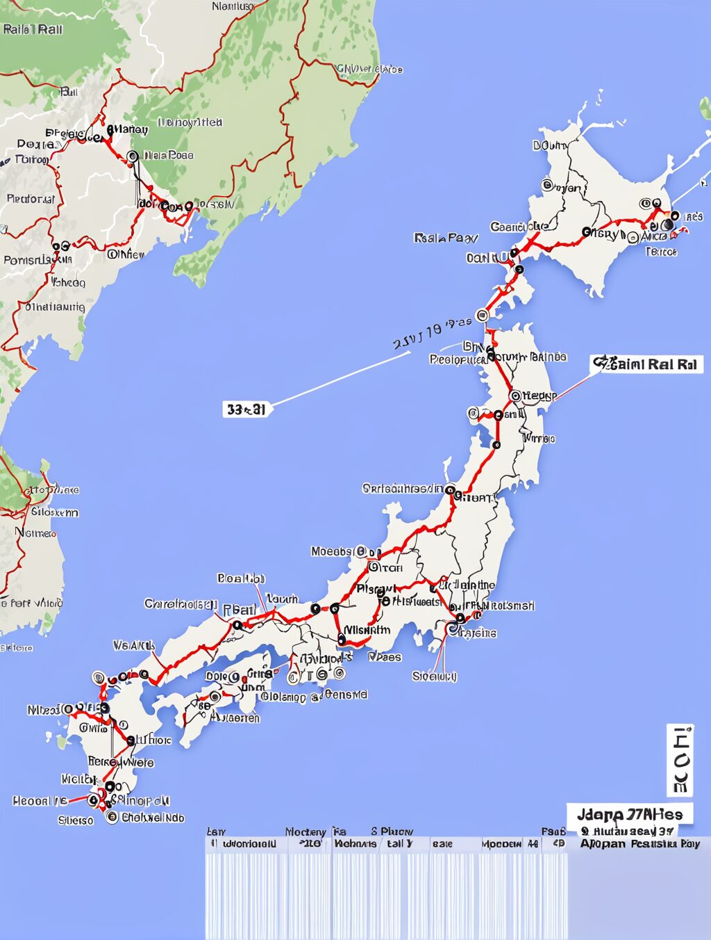 japan rail pass 7 day itinerary