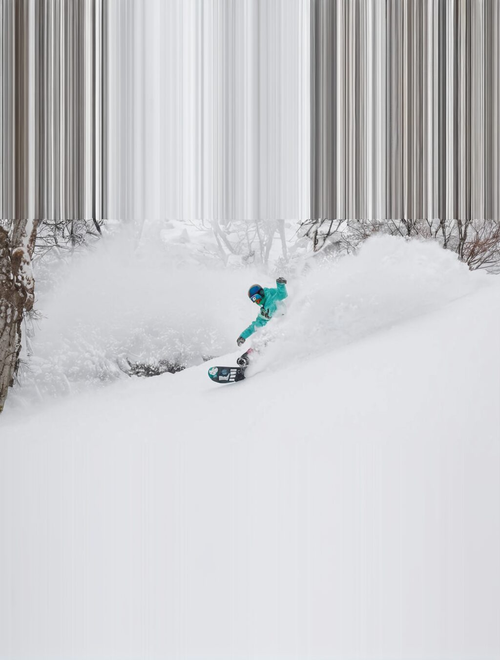 japan snowboarding trip