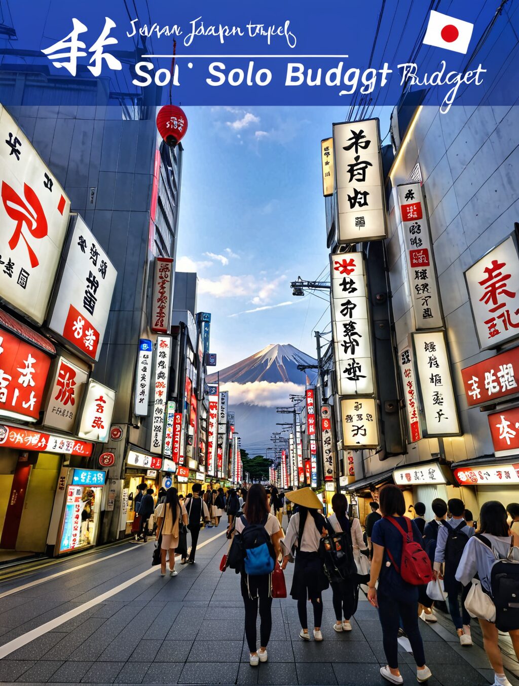 japan solo travel budget
