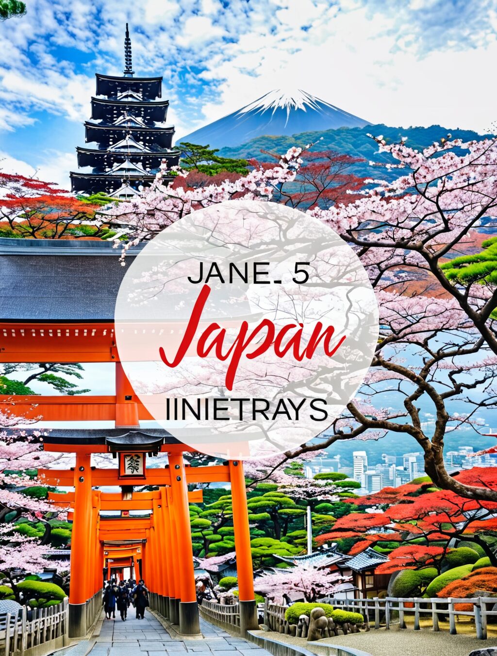 japan travel itinerary 5 days