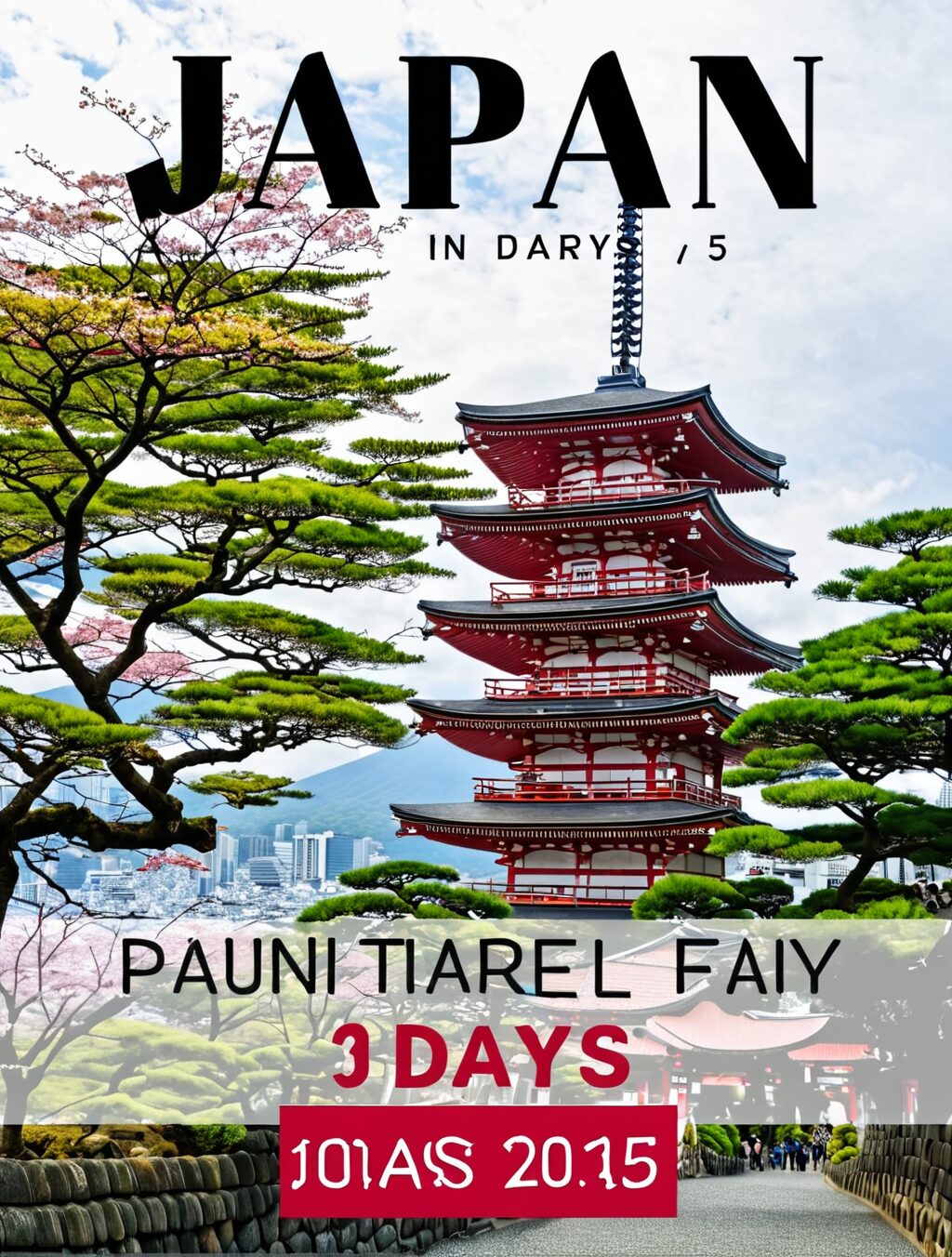 japan travel itinerary 5 days