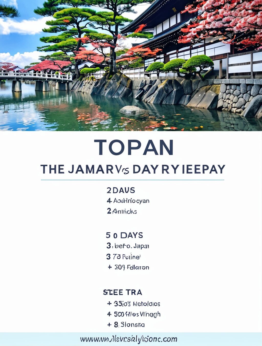 japan travel itinerary 5 days