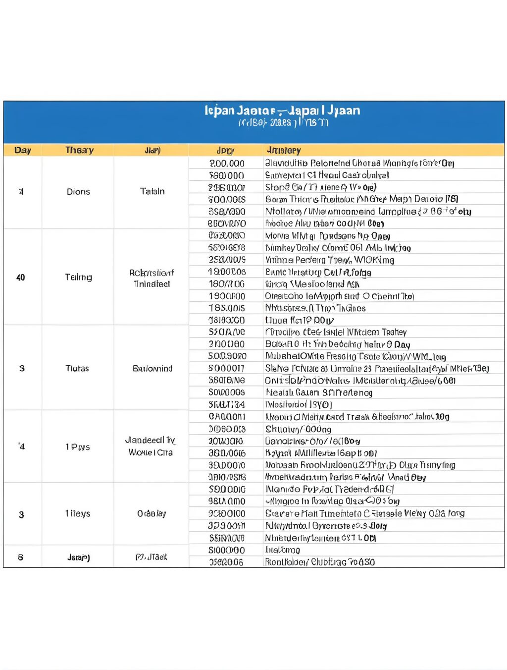 japan travel itinerary 8 days