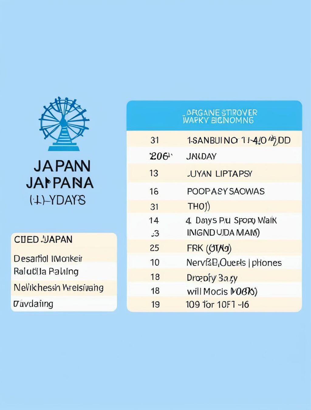 japan travel itinerary 8 days