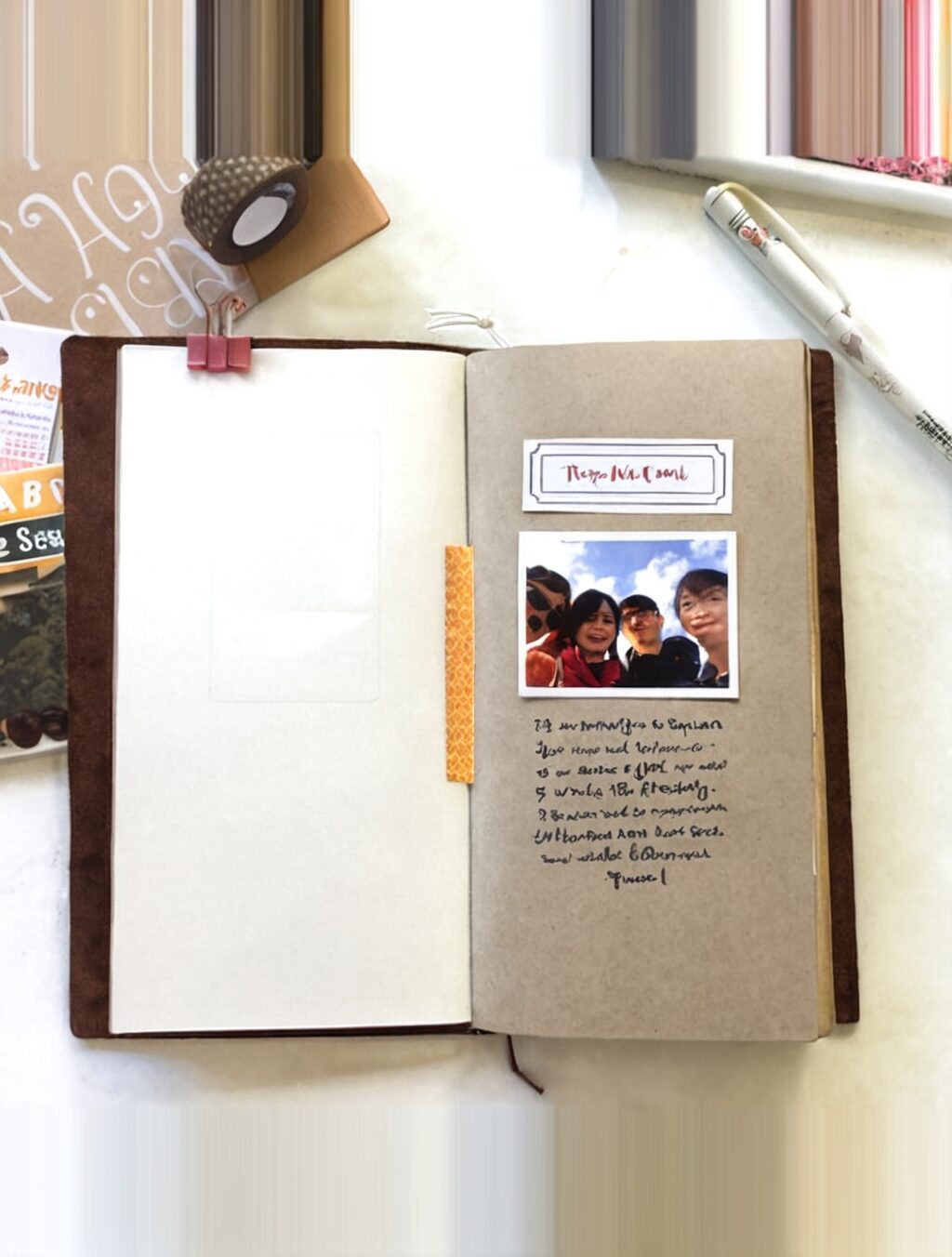 japan travel journal notebook