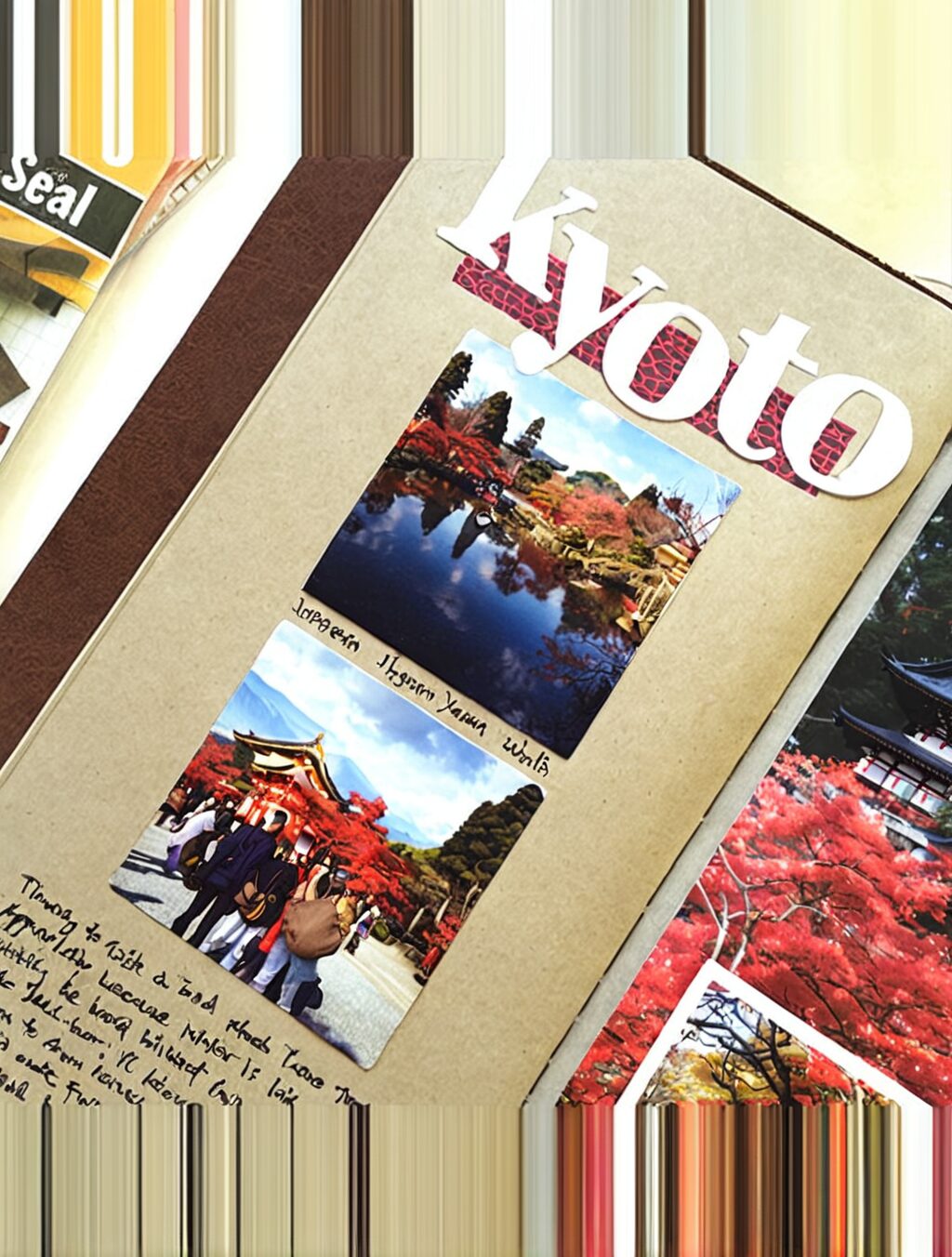 japan travel journal notebook