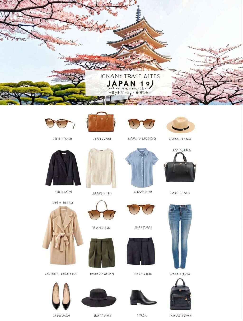japan travel outfits