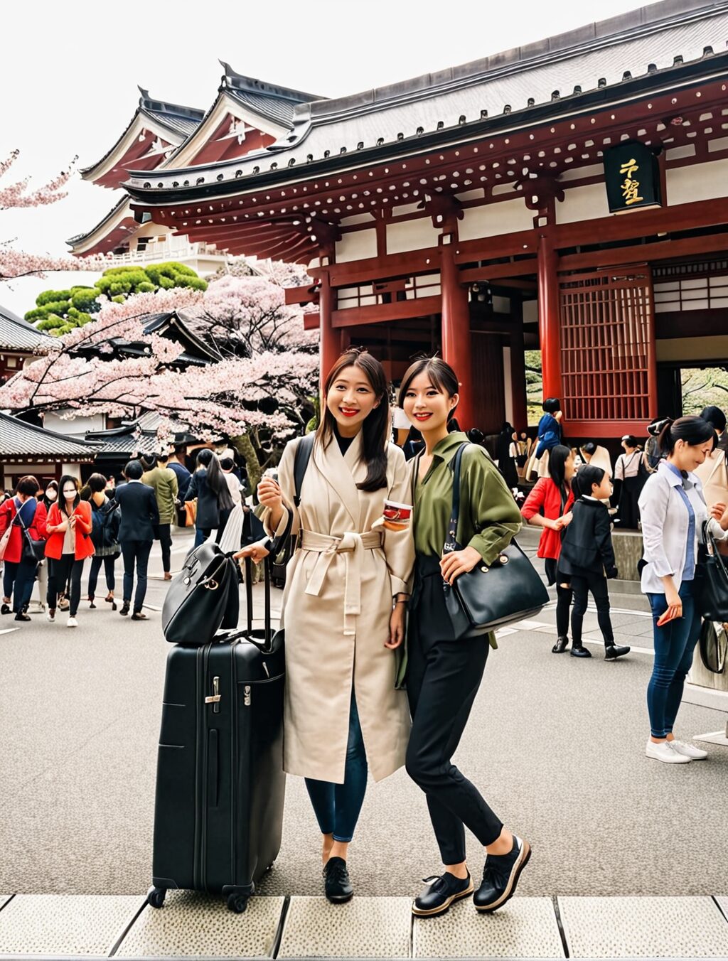 japan travel outfits spring