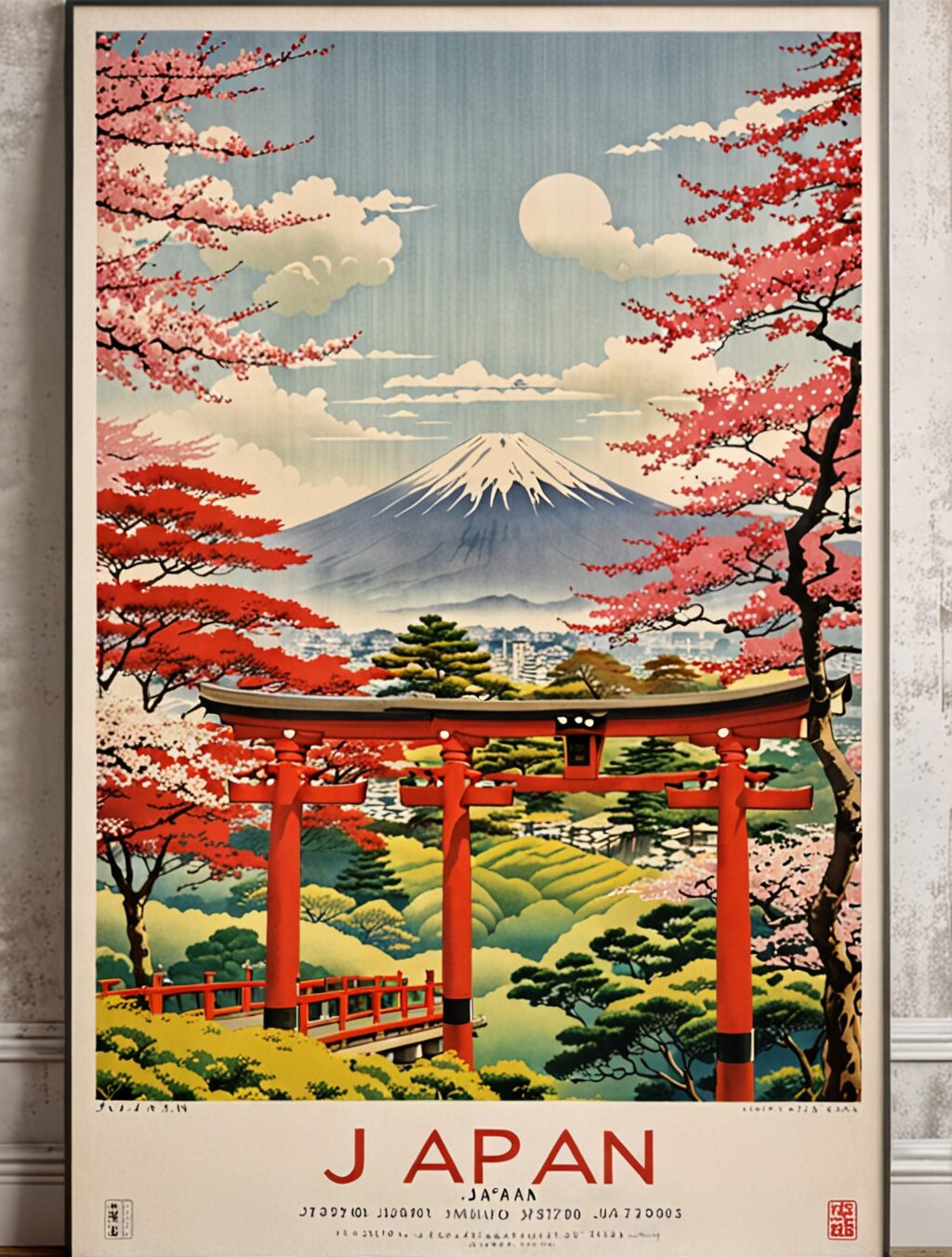 japan travel posters