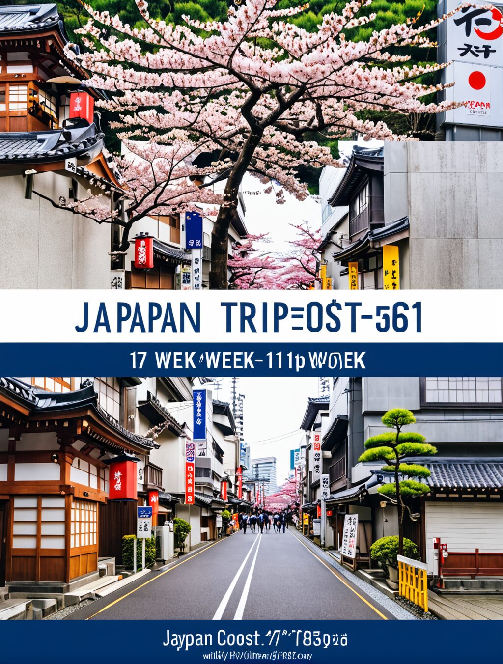 japan trip cost 1 week