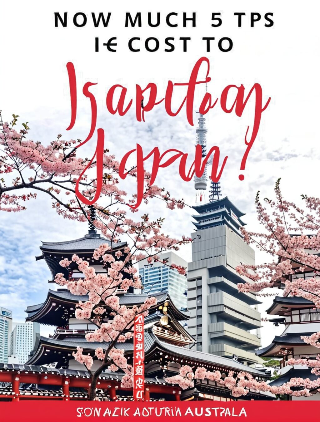 japan trip cost from australia