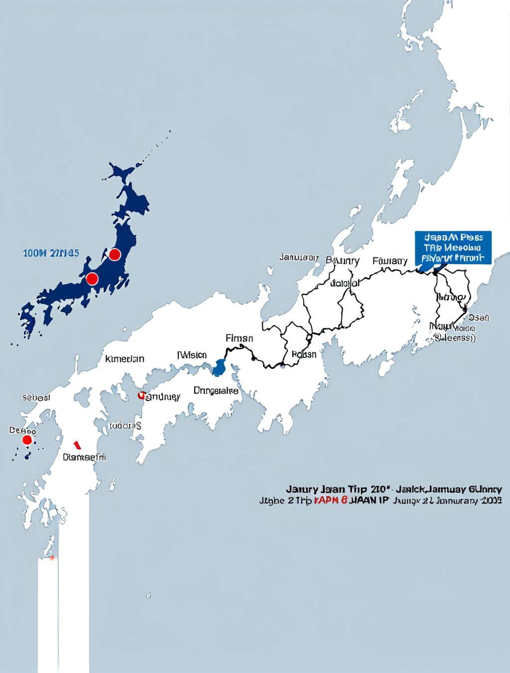 japan trip january 2024