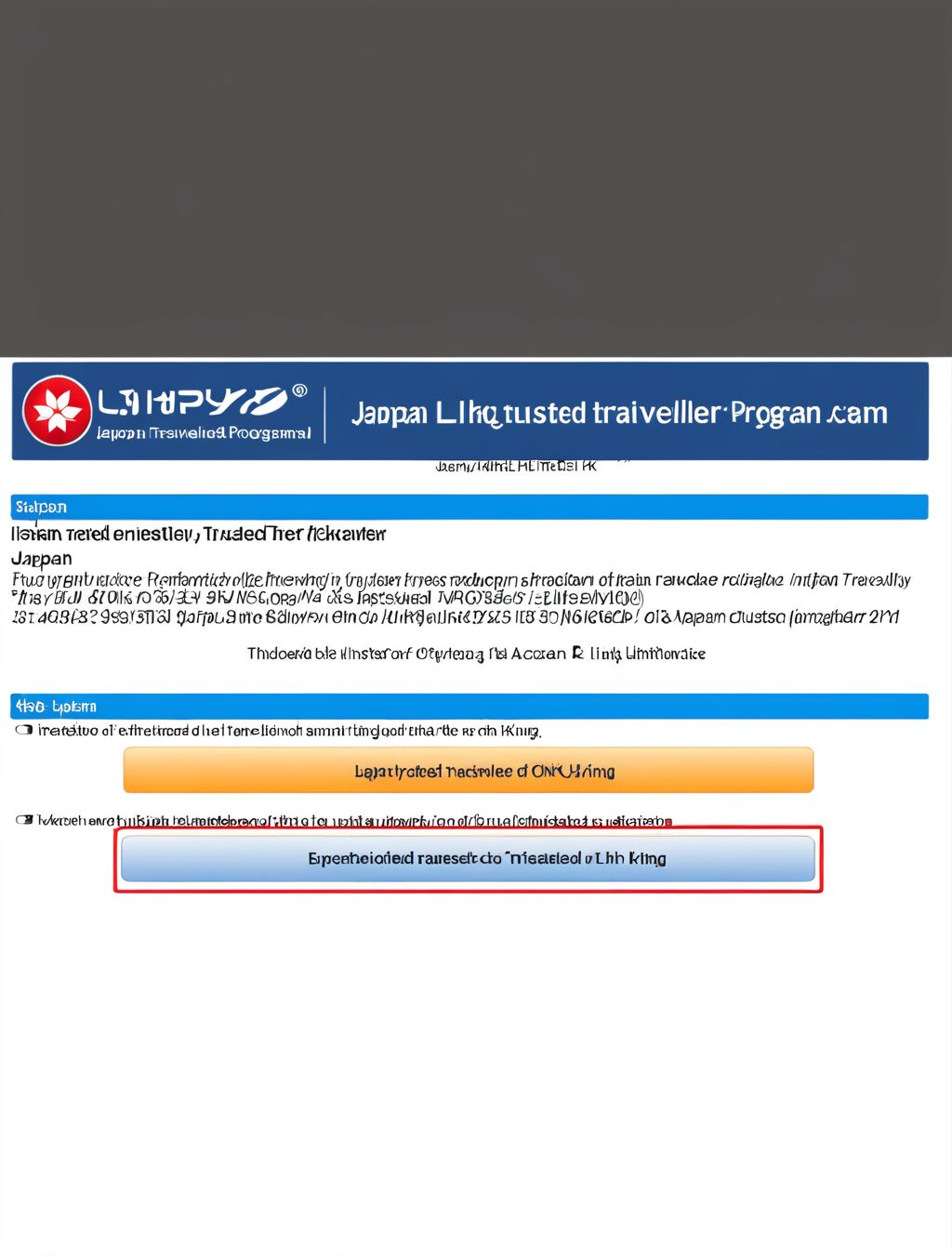 japan trusted traveler program lihkg