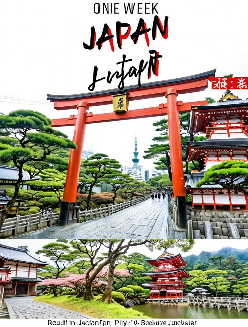 one week japan itinerary reddit