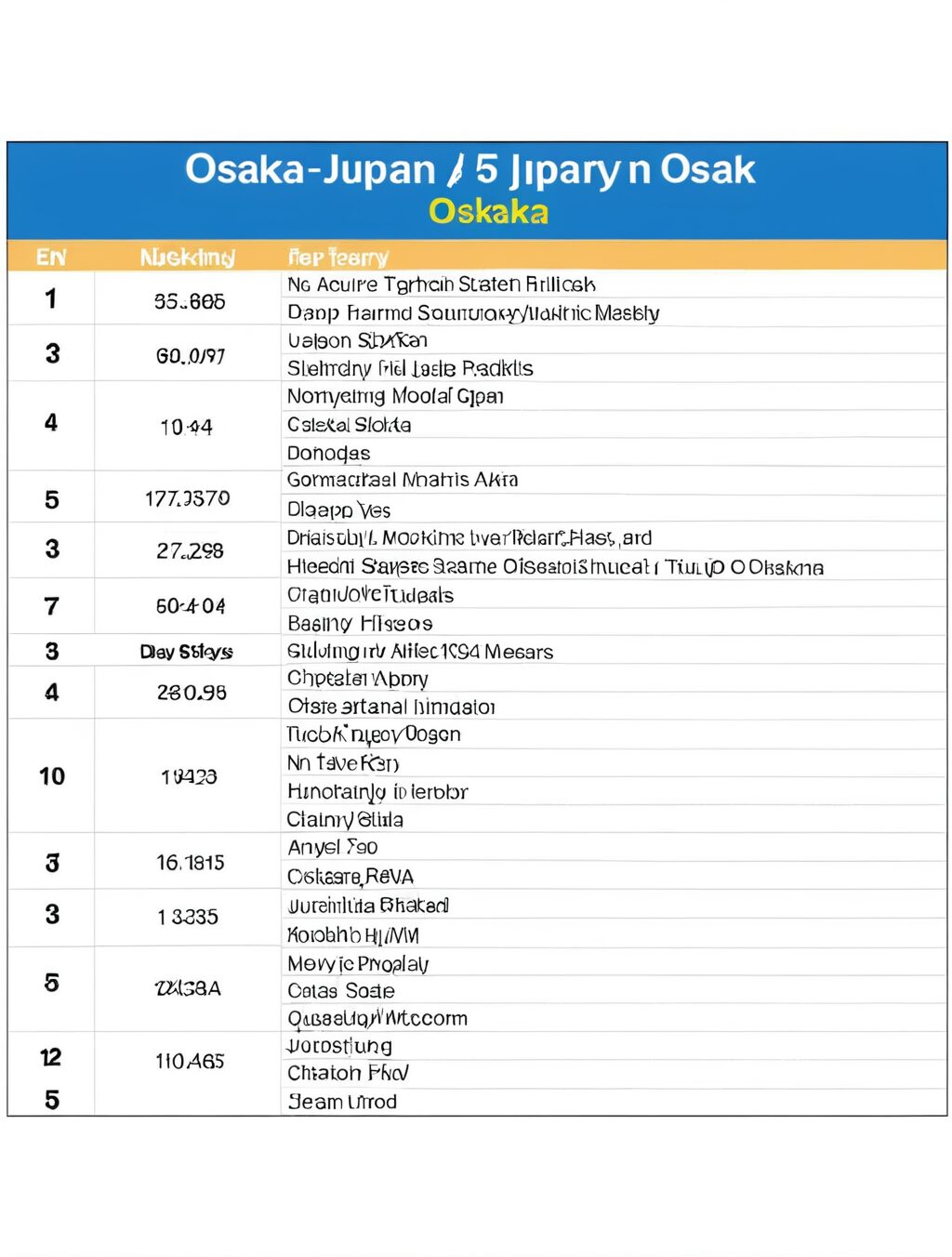 osaka japan itinerary 5 days
