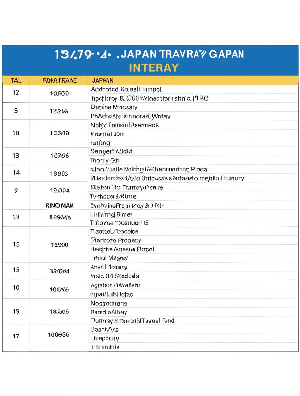 panda travel japan itinerary