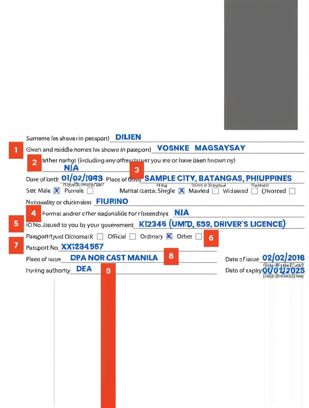 sample japan itinerary for visa