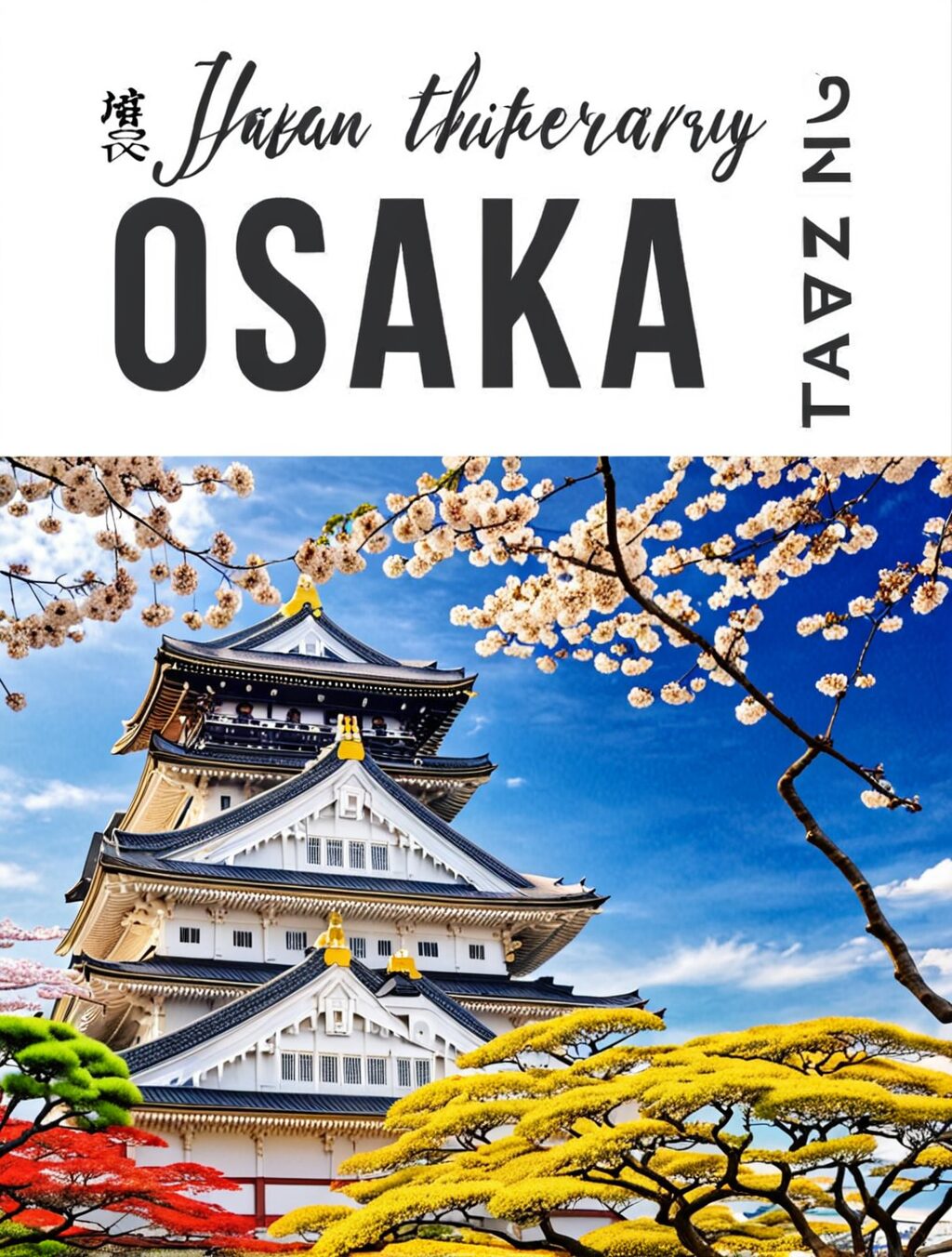 sample japan itinerary osaka