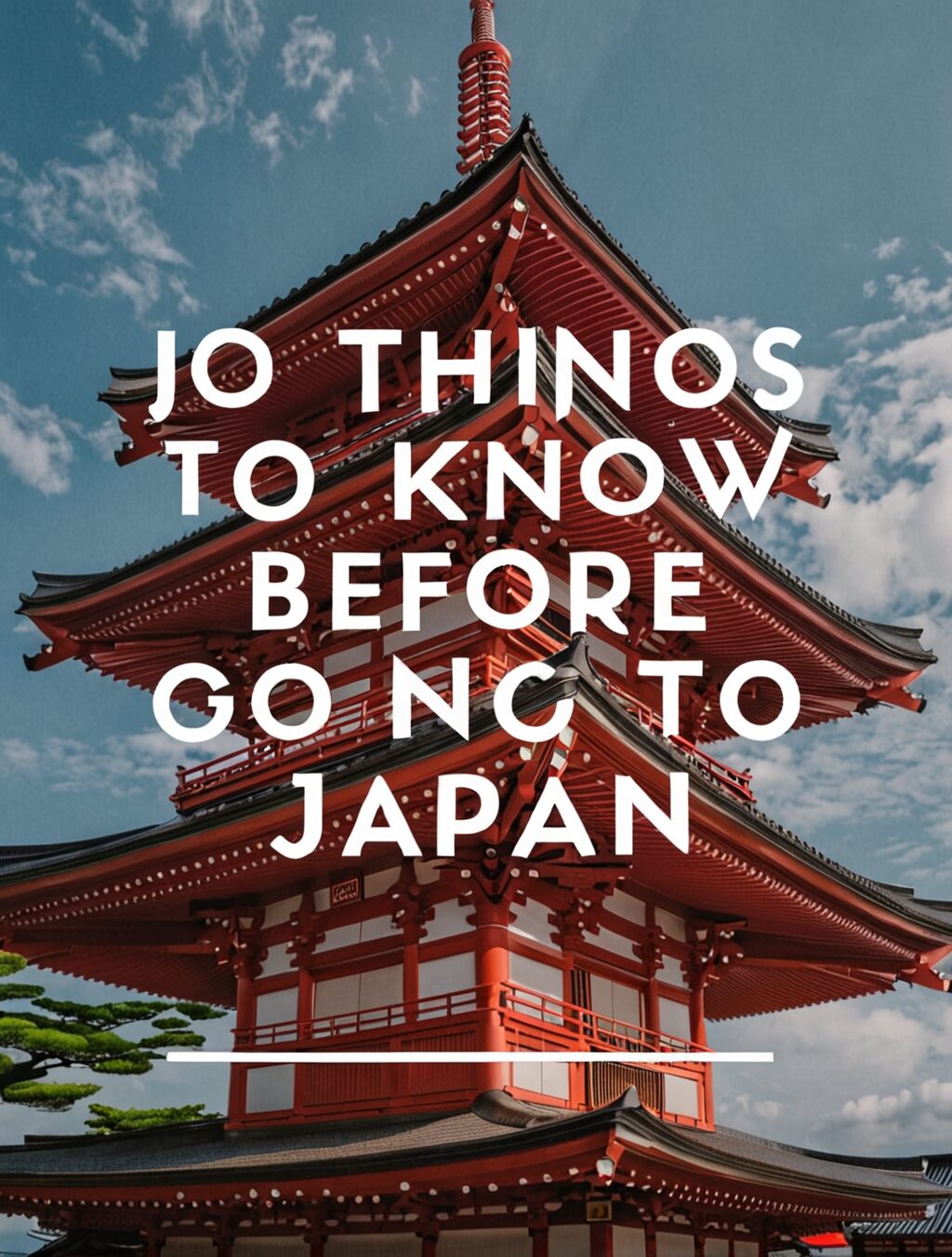stuff to know before traveling to japan