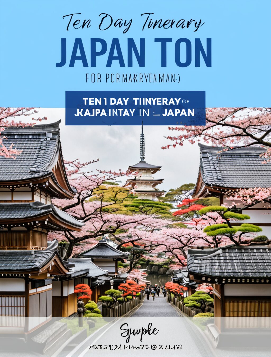 ten day itinerary for japan