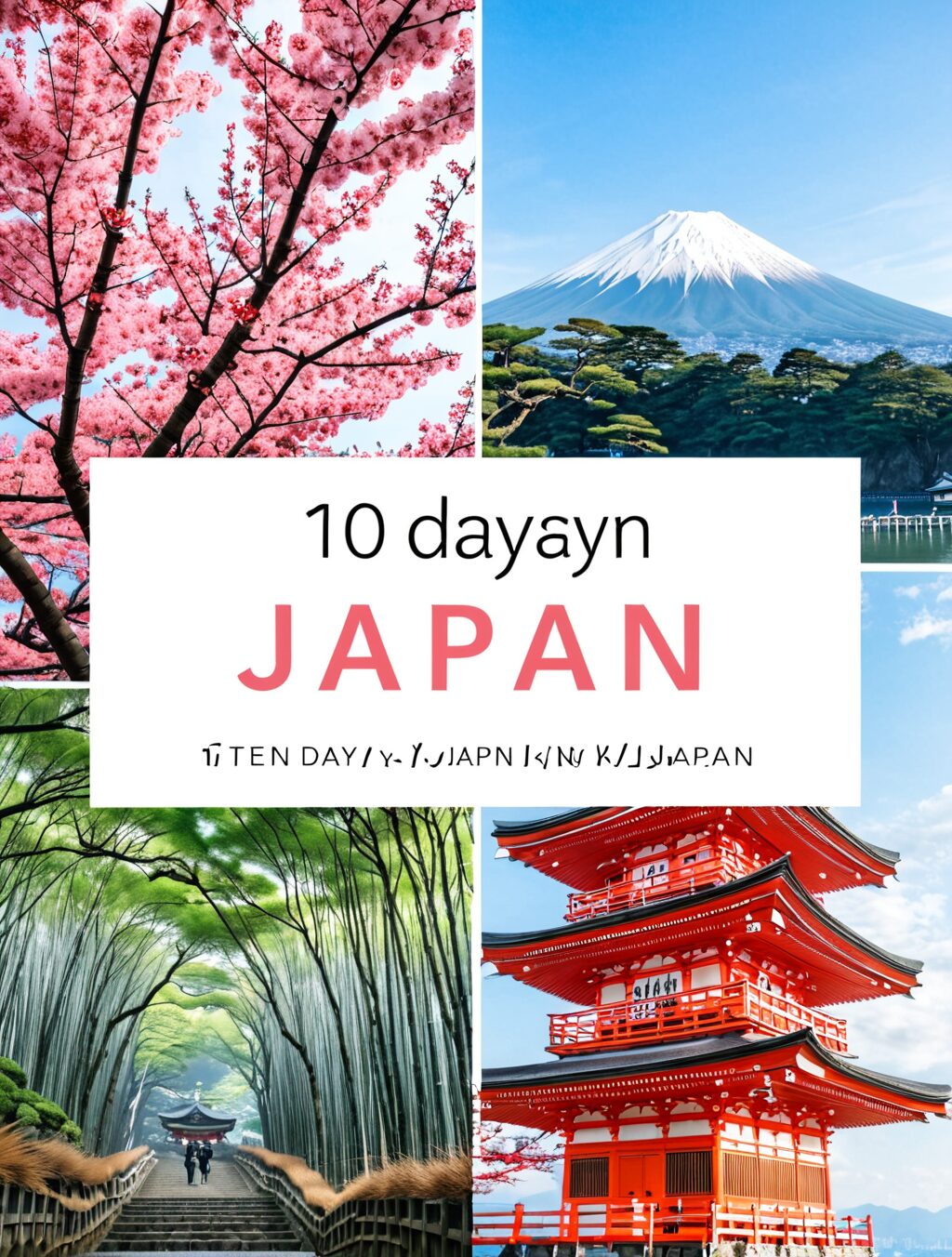 ten day itinerary japan