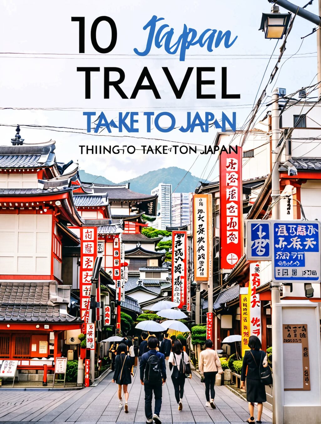 things to take to japan trip