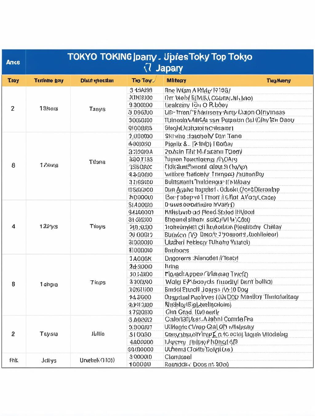 tokyo japan itinerary 10 days