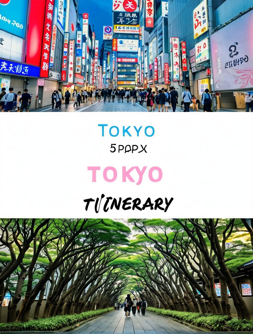 tokyo japan itinerary 5 days