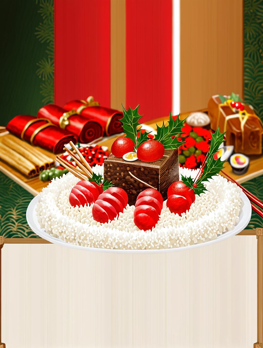 traditional food for christmas in japan