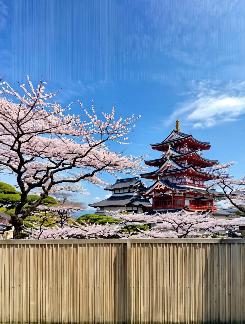 visiting japan in late april