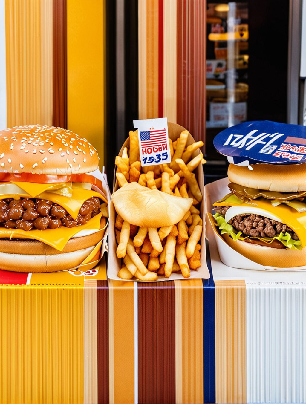 what american fast food looks like in japan