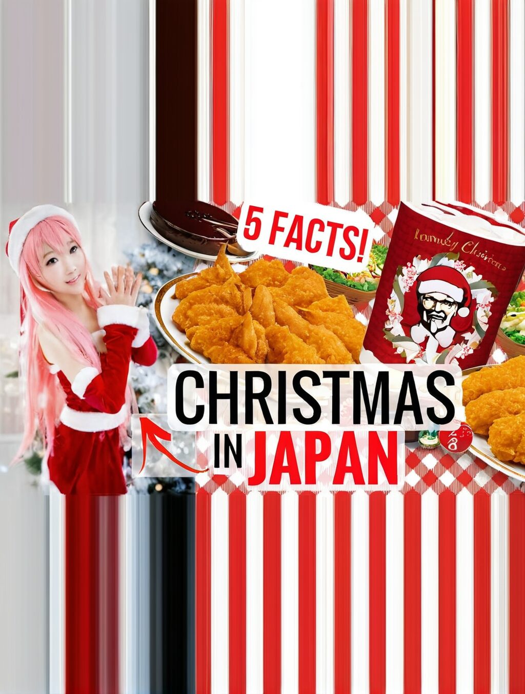 what does japan eat and drink on christmas
