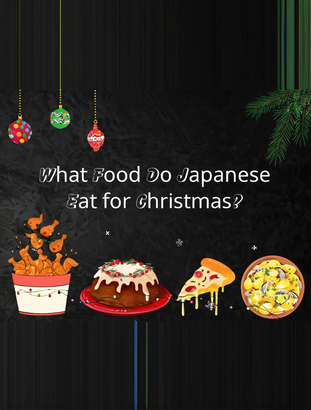 what does japan eat and drink on christmas