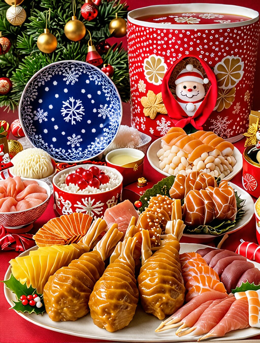 what does japan eat at christmas