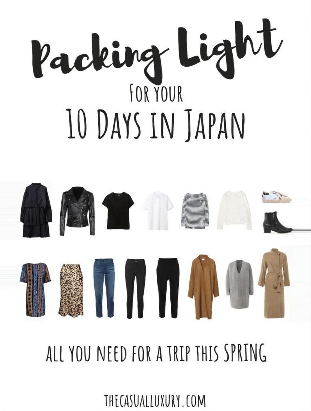 what to pack for a trip to japan in may