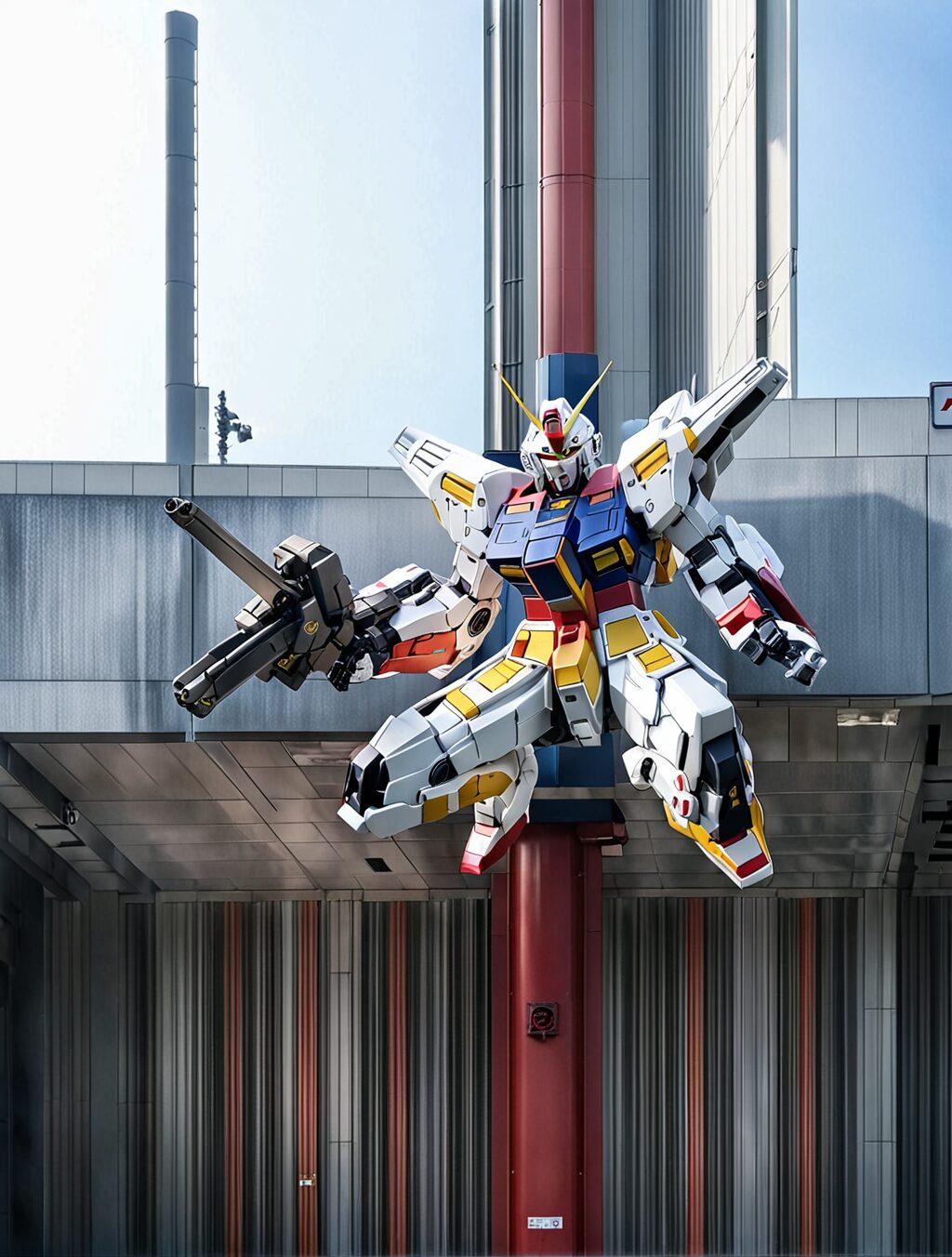 where is the gundam factory in japan